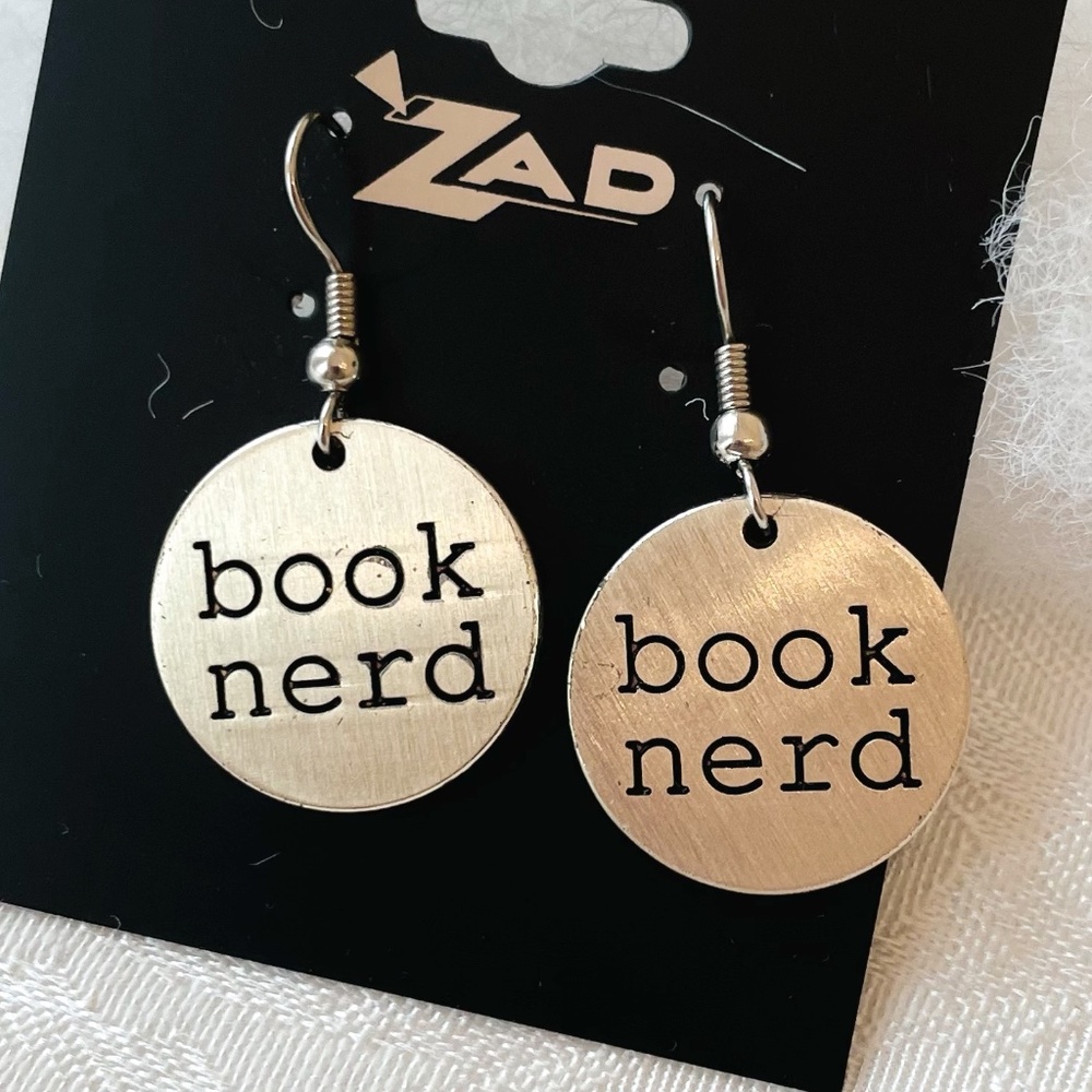 Book Nerd Novelty Earrings